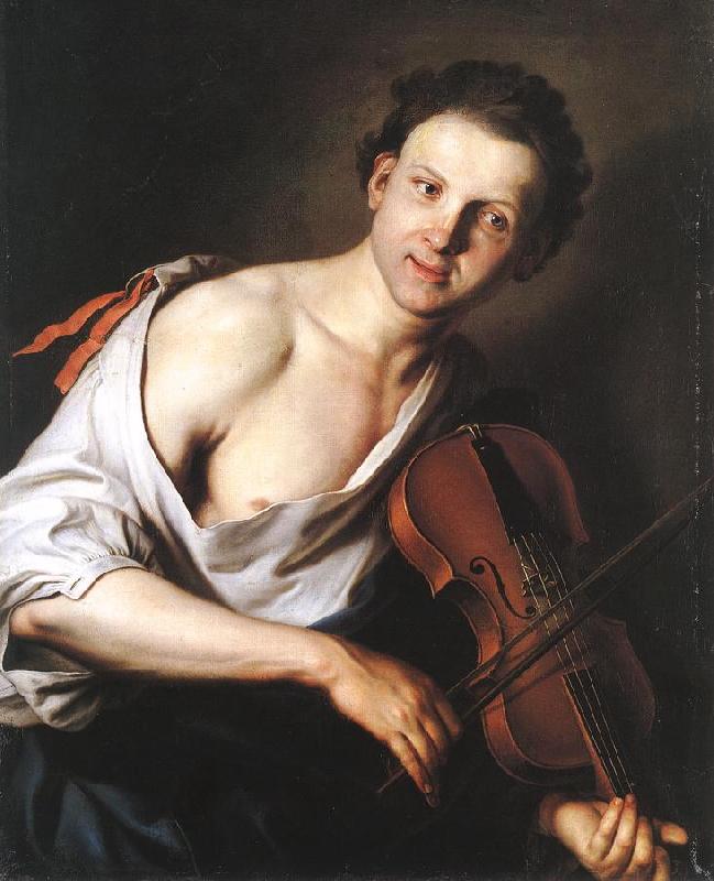 KUPECKY, Jan Young Man with a Violin